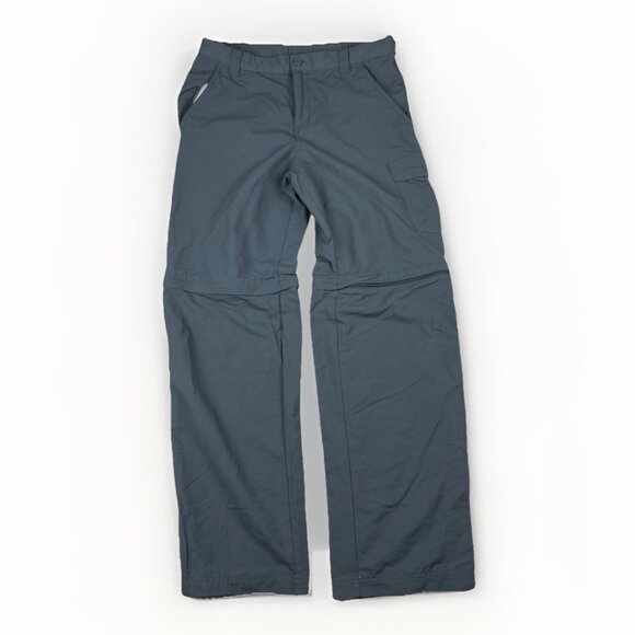 Columbia Silver Ridge Utility Convertible Pants Womens 14 Short Omni Shield Gorp - Picture 1 of 16